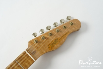 XTC-1 Vintage Copper Metallic Heavy Aged / Ash / Roasted Flame Maple #3908