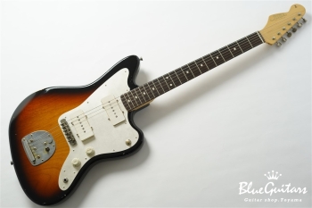 Model JM. Patina #236 Light Aged - 3 Tone Burst with Silver