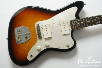 Model JM. Patina #236 Light Aged - 3 Tone Burst with Silver