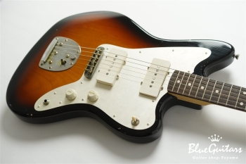 Model JM. Patina #236 Light Aged - 3 Tone Burst with Silver