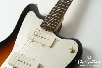 Model JM. Patina #236 Light Aged - 3 Tone Burst with Silver