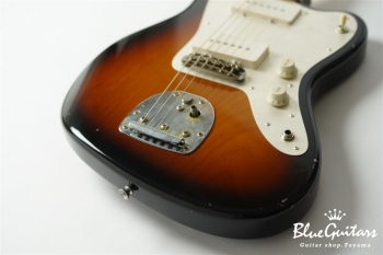 Model JM. Patina #236 Light Aged - 3 Tone Burst with Silver