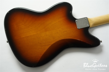 Model JM. Patina #236 Light Aged - 3 Tone Burst with Silver