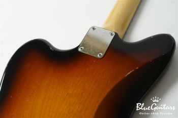 Model JM. Patina #236 Light Aged - 3 Tone Burst with Silver