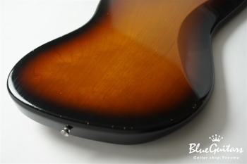 Model JM. Patina #236 Light Aged - 3 Tone Burst with Silver