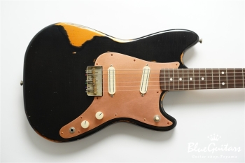 IRIS Patina #193 Medium Aged - Sapphire Black over Copper with Copper Vibration