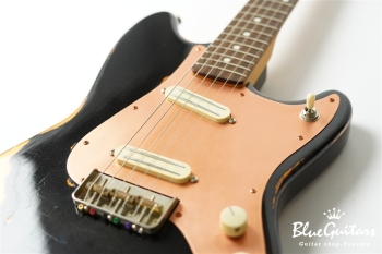 IRIS Patina #193 Medium Aged - Sapphire Black over Copper with Copper Vibration