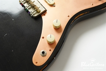 IRIS Patina #193 Medium Aged - Sapphire Black over Copper with Copper Vibration