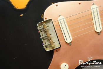 IRIS Patina #193 Medium Aged - Sapphire Black over Copper with Copper Vibration