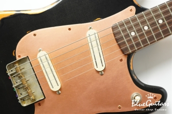 IRIS Patina #193 Medium Aged - Sapphire Black over Copper with Copper Vibration