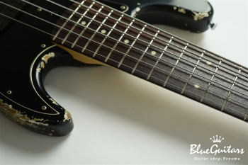 XJ-1T / 6st / Black over Shoreline Gold Heavy Aged / Ash / R / HRI #3367