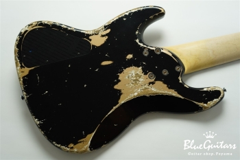 XJ-1T / 6st / Black over Shoreline Gold Heavy Aged / Ash / R / HRI #3367