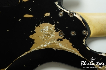 XJ-1T / 6st / Black over Shoreline Gold Heavy Aged / Ash / R / HRI #3367