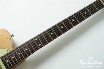 XTC-1 Shoreline Gold over 3Tone Burst Heavy Aged / Alder / Master Grade Roasted Flame Maple #3909