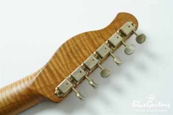 XTC-1 Shoreline Gold over 3Tone Burst Heavy Aged / Alder / Master Grade Roasted Flame Maple #3909