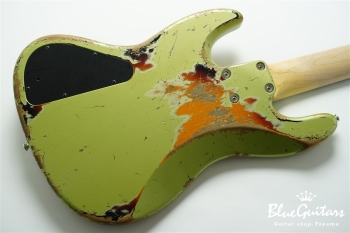 XJ-1T 5st Teal Green Metallic over 3Tone Burst Heavy Aged / Alder / R #3369