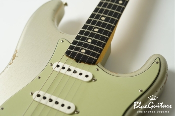 MBS 1961 Stratocaster Journeyman Relic Masterbuilt by Paul Waller - Inca Silver