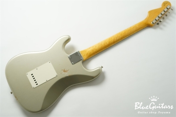 MBS 1961 Stratocaster Journeyman Relic Masterbuilt by Paul Waller - Inca Silver