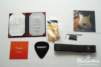 MBS 1961 Stratocaster Journeyman Relic Masterbuilt by Paul Waller - Inca Silver