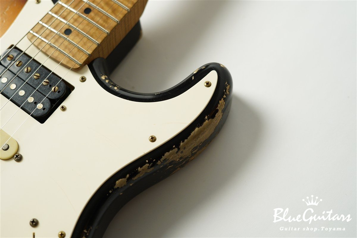 XSC-4 2Tone Burst Heavy Aged / Ash Body / Roasted Flame Maple Neck