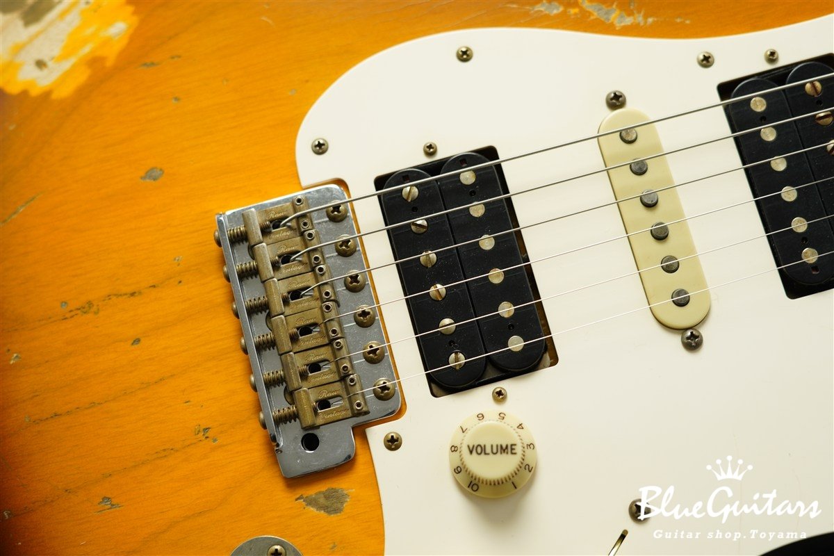 XSC-4 2Tone Burst Heavy Aged / Ash Body / Roasted Flame Maple Neck