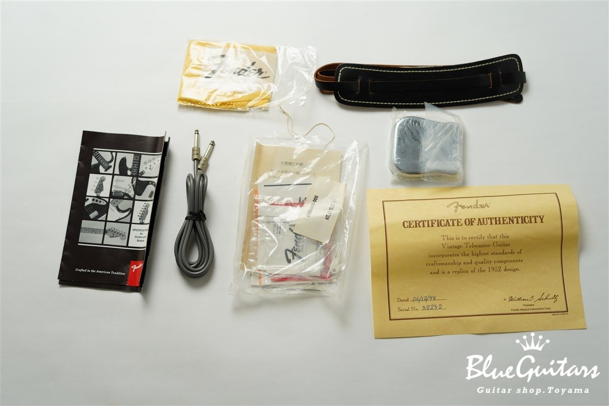 American Vintage 52 Telecaster 1998 - Butterscotch Blonde