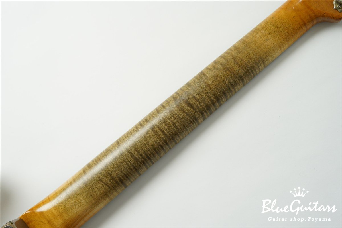 MBS 1963 Stratocaster Heavy Relic by Carlos Lopez - Shoreline Gold over 2-Color Sunburst