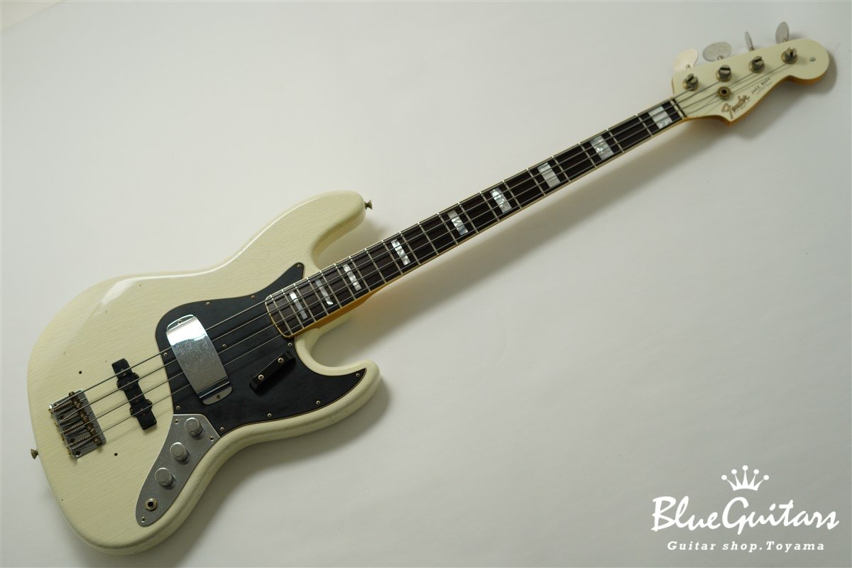 Limited Edition Custom Jazz Bass Journeyman Relic - Aged Olympic White / PHC