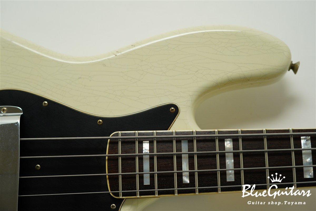 Limited Edition Custom Jazz Bass Journeyman Relic - Aged Olympic White / PHC