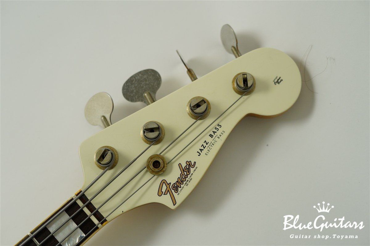 Limited Edition Custom Jazz Bass Journeyman Relic - Aged Olympic White / PHC