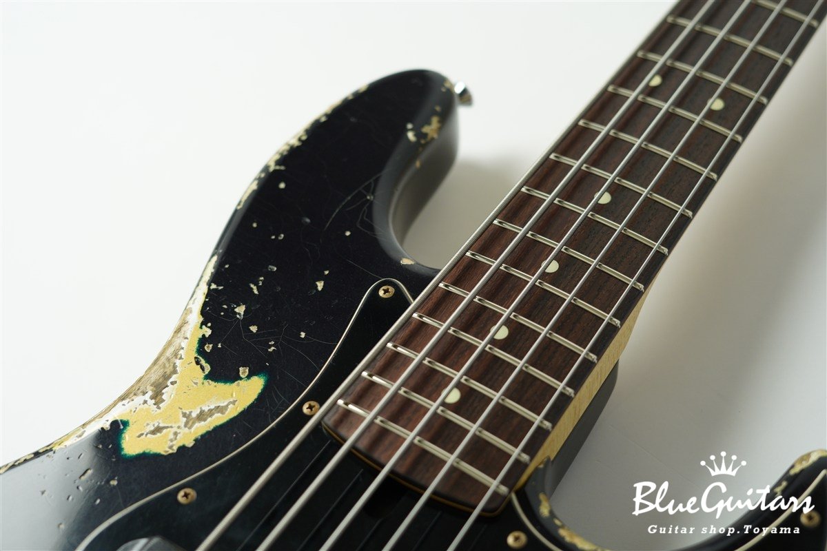 XJ-1T 5st Dark Navy over Gold Heavy Aged / Ash / R #3448