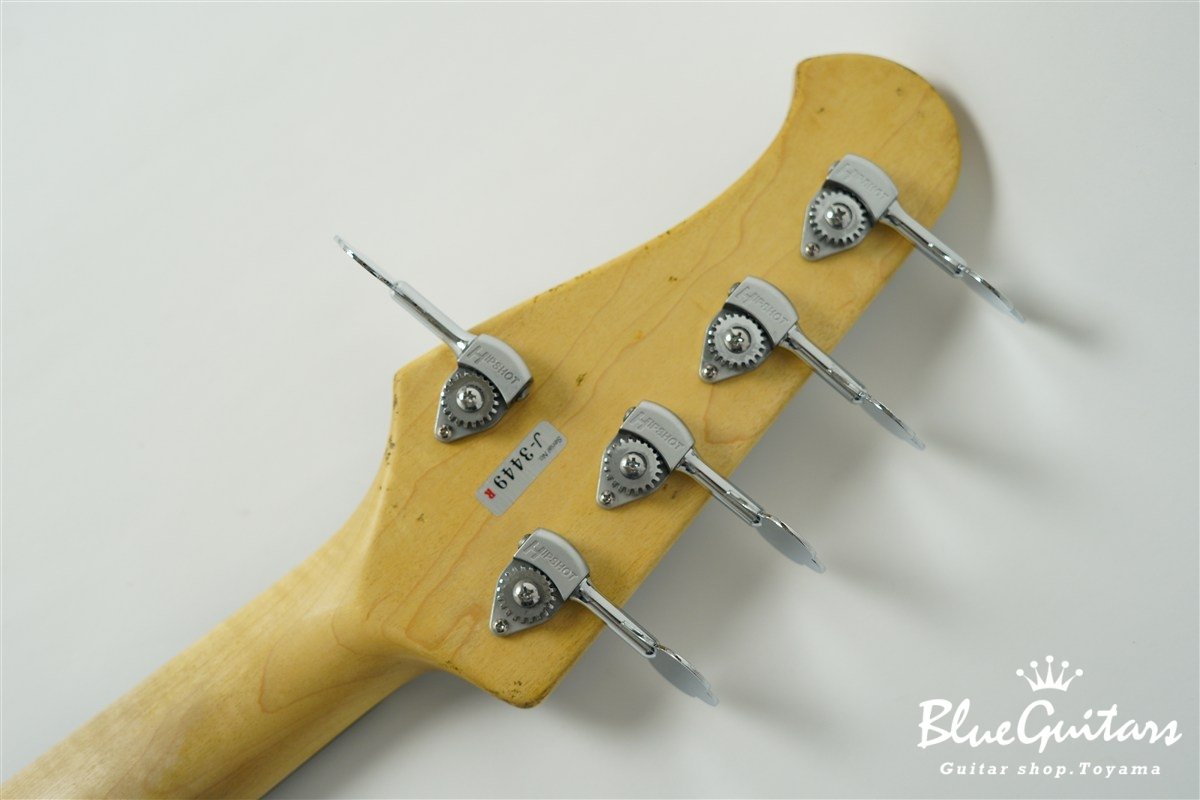 XJ-1T 5st Silver over Bordeaux Heavy Aged / Alder / R #3449