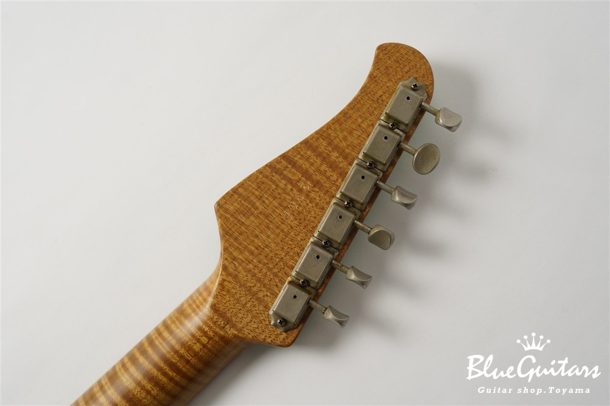 XSC-1 Candy Apple Green Heavy Aged / Ash Body / 5A Roasted Flame Maple Neck