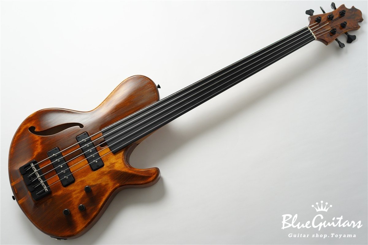 TEMPESTA 5st Fretless - Organic Texture