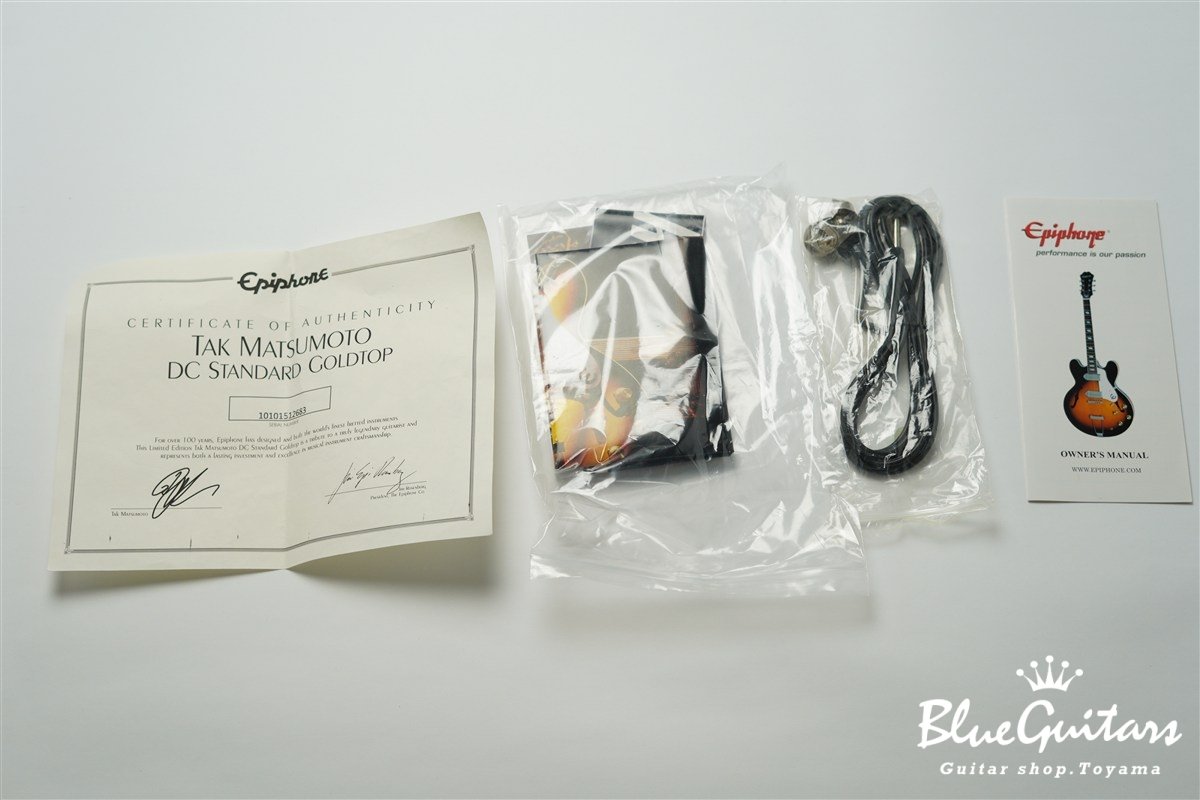 Tak Matsumoto DC Standard - Gold Top