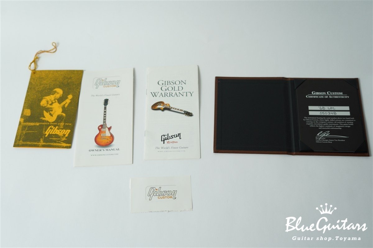 Japan Limited 1968 Les Paul Custom Reissue VOS - Antique Ebony