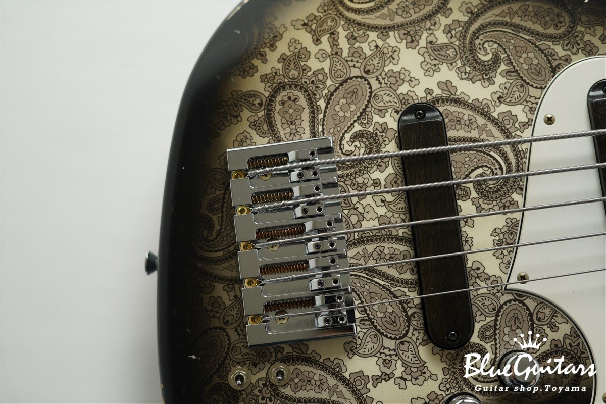 XJ-1T 5st Black Paisley Burst Medium Aged / Alder / R #3447