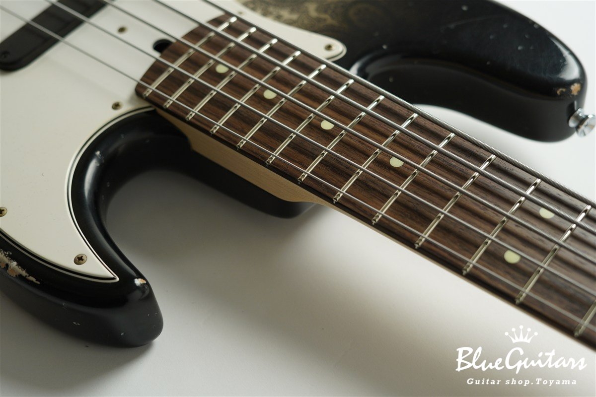 XJ-1T 5st Black Paisley Burst Medium Aged / Alder / R #3447