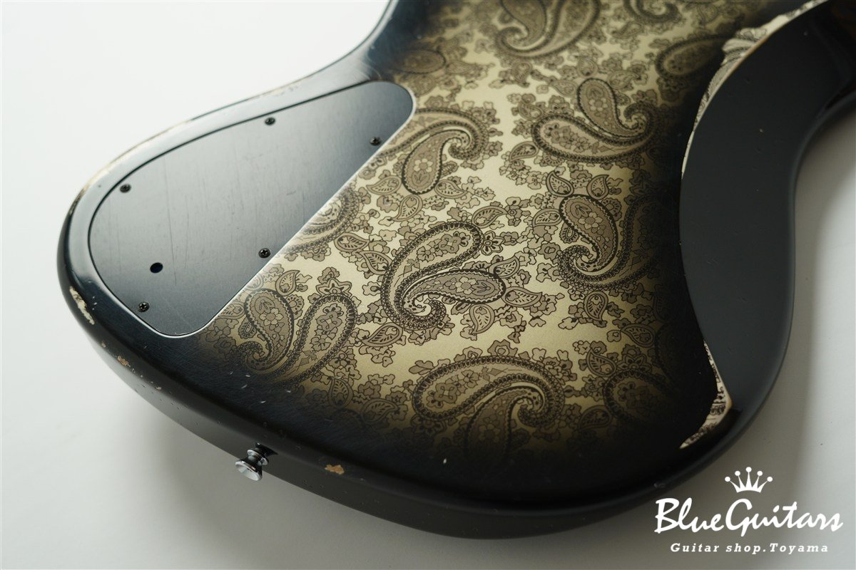 XJ-1T 5st Black Paisley Burst Medium Aged / Alder / R #3447