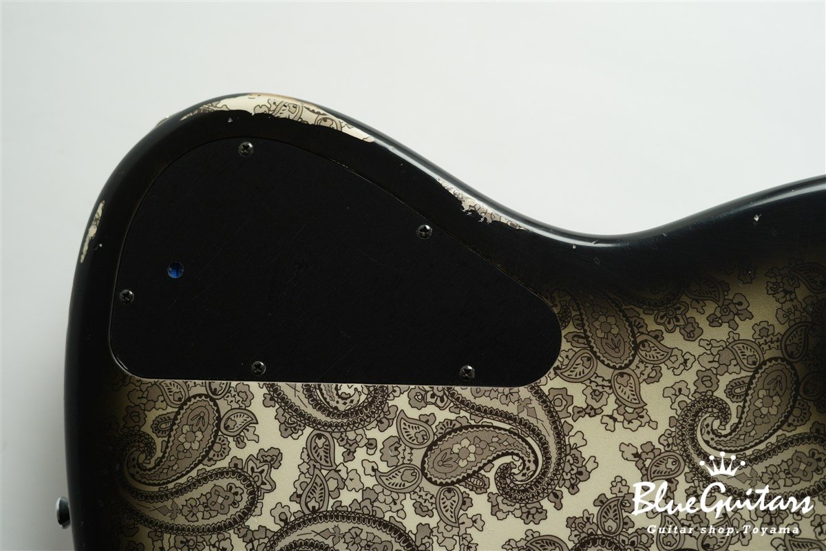 XJ-1T 5st Black Paisley Burst Medium Aged / Alder / R #3447