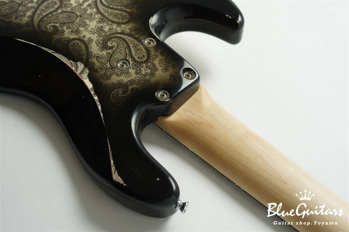 XJ-1T 5st Black Paisley Burst Medium Aged / Alder / R #3447