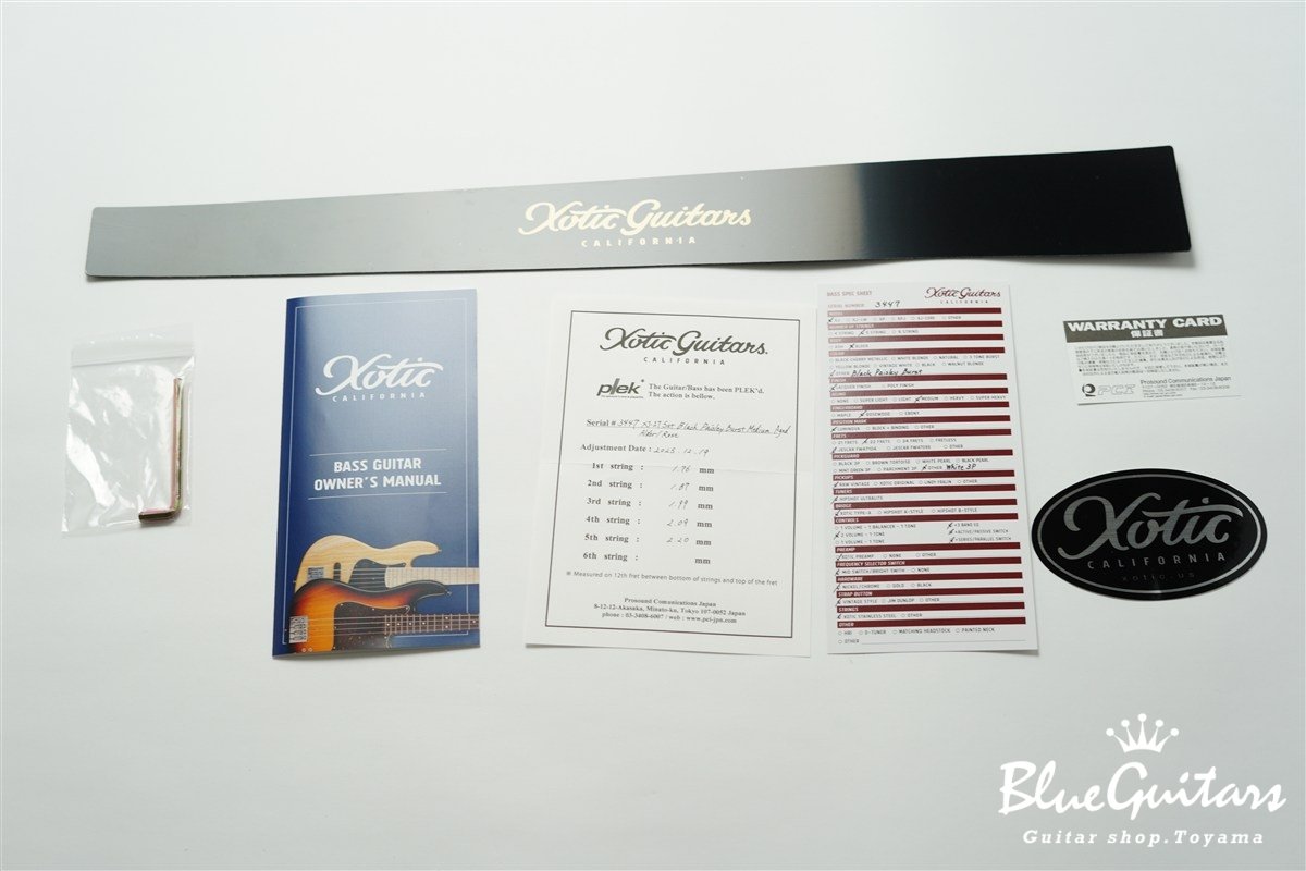 XJ-1T 5st Black Paisley Burst Medium Aged / Alder / R #3447