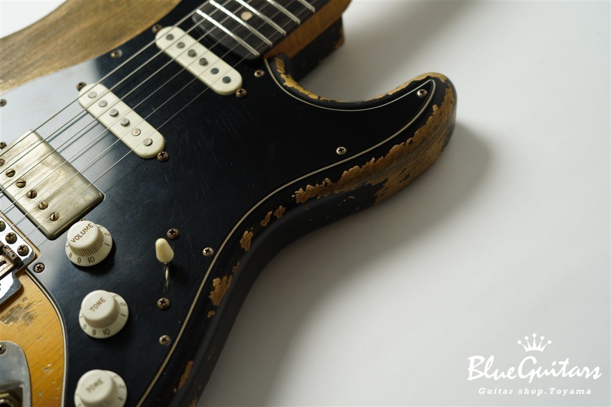 XSC-2 2Tone Burst Super Heavy Aged / Alder / Roasted Flame Maple #4043