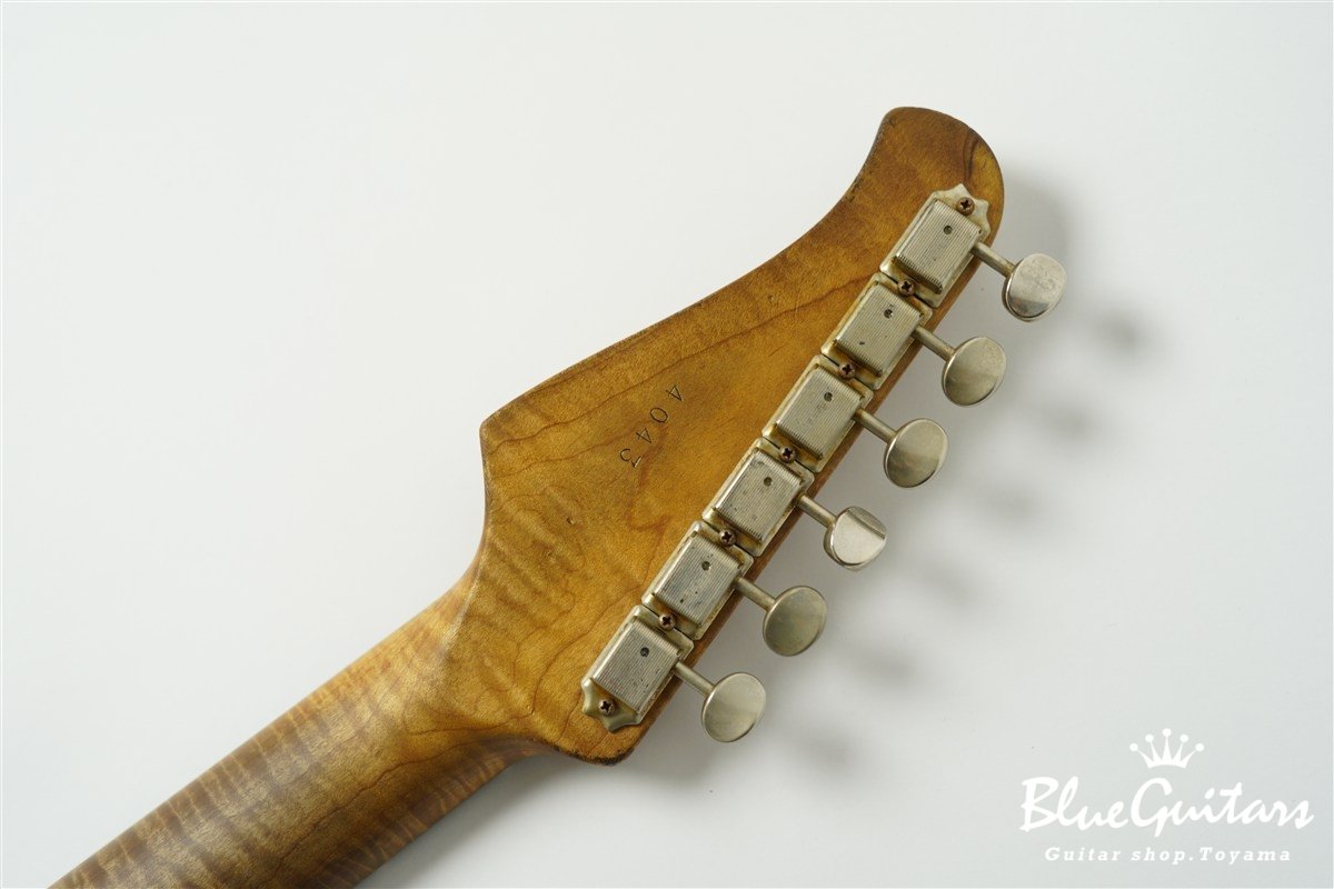 XSC-2 2Tone Burst Super Heavy Aged / Alder / Roasted Flame Maple #4043