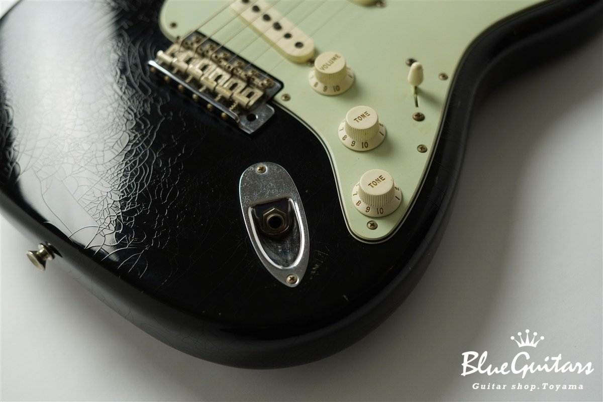 1969 Stratocaster Closet Classic Reverse Head - Black