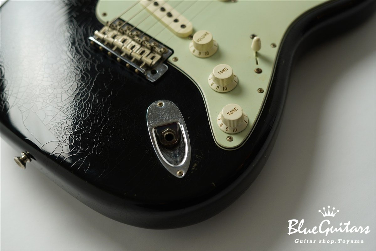 1969 Stratocaster Closet Classic Reverse Head - Black