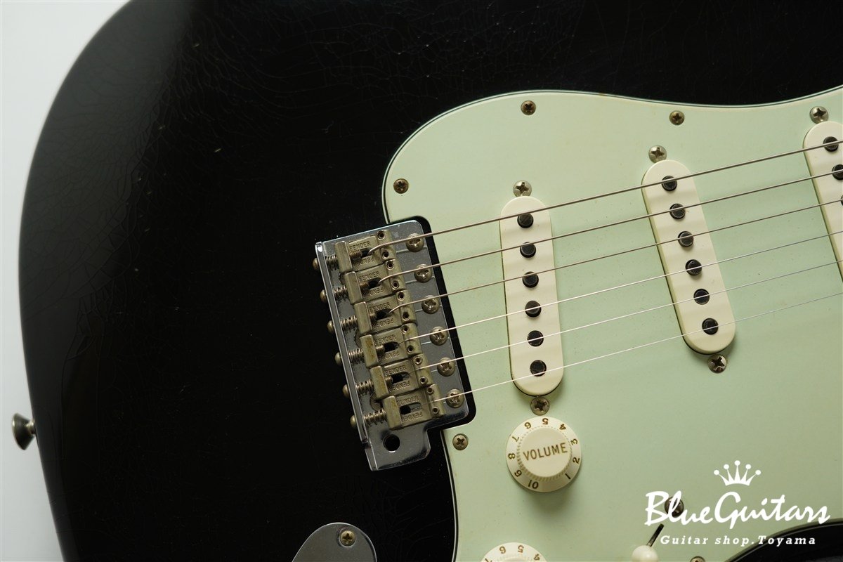 1969 Stratocaster Closet Classic Reverse Head - Black