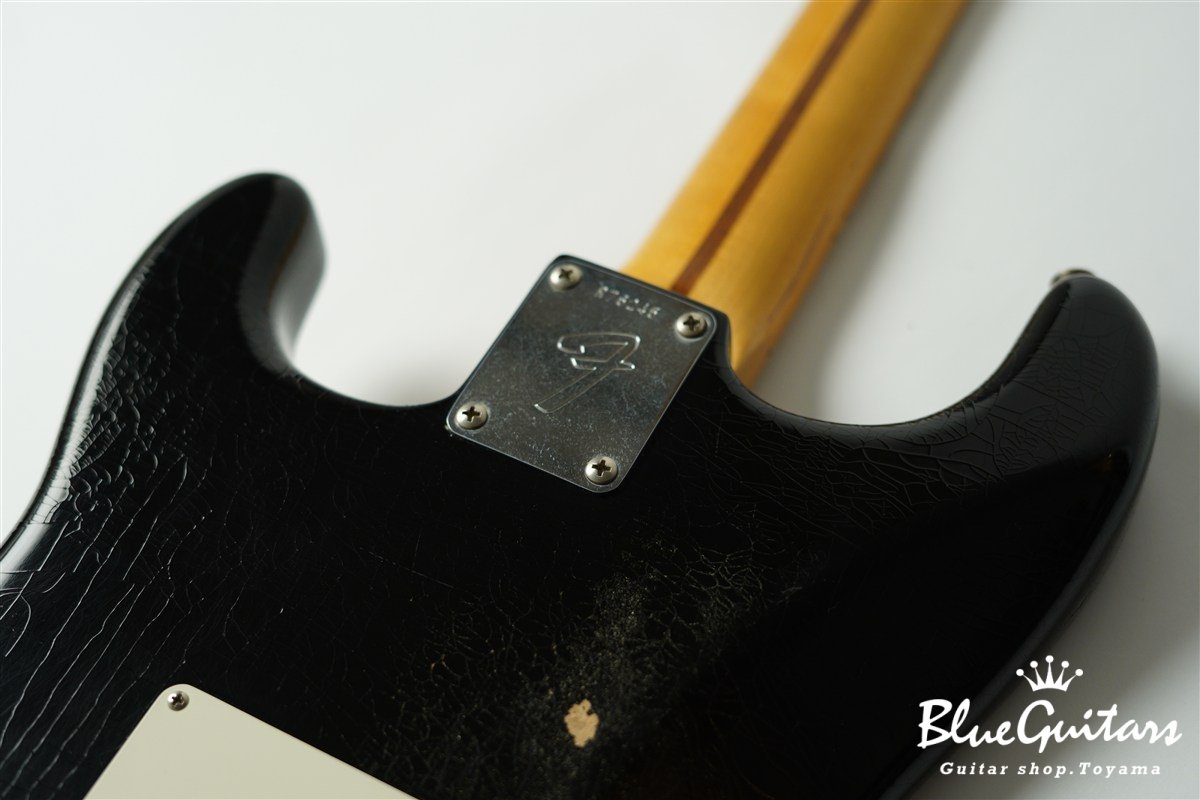 1969 Stratocaster Closet Classic Reverse Head - Black