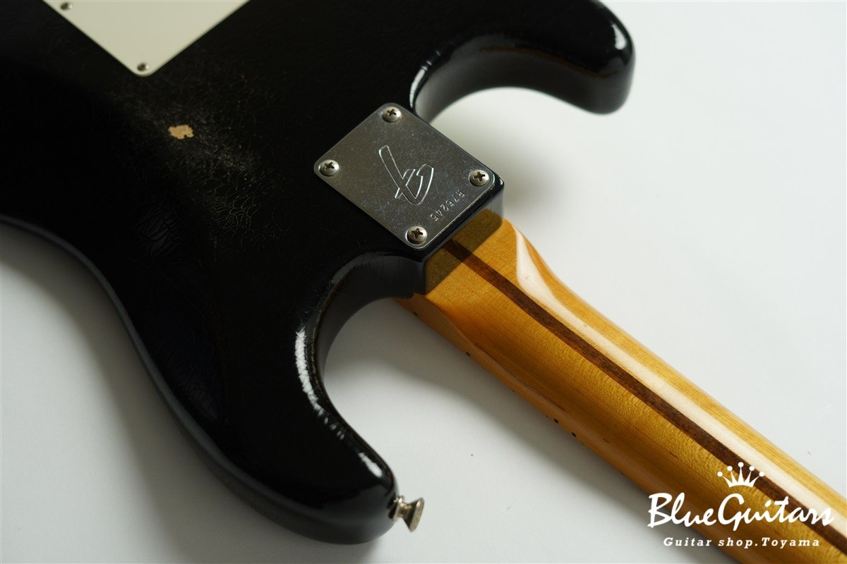 1969 Stratocaster Closet Classic Reverse Head - Black