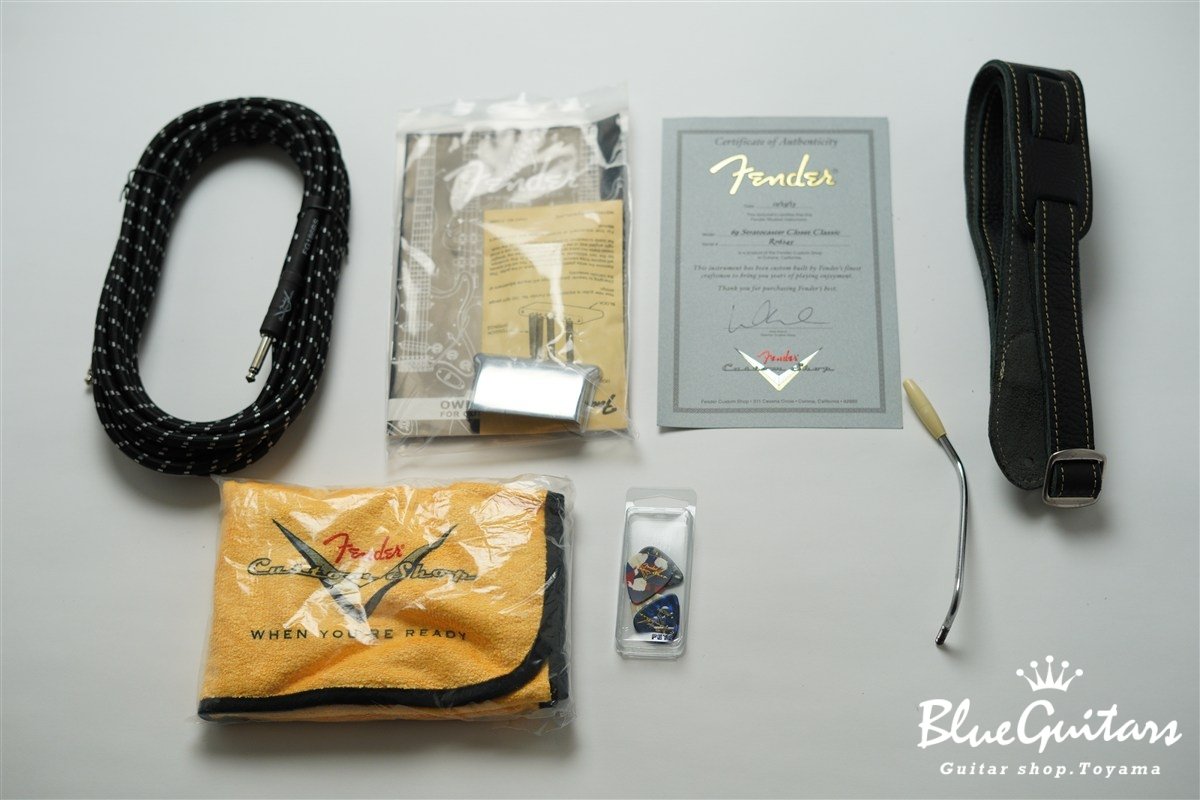 1969 Stratocaster Closet Classic Reverse Head - Black